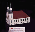 Modell der Kirche