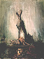 خرگوش مرده (۱۸۷۰) اثر ویلهلم بوش
