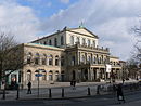 Opernplatz: Opernhaus Hannover, Denkmäler von Marschner, Stromeyer, Karmarsch