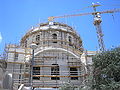Synagogue en cours de reconstruction (été 2008)