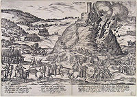 Destruction of the fortress on Godesberg during the Cologne War in 1583