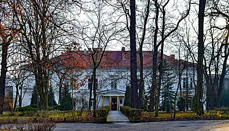 Budynek kliniki dr Brodowicza, obecnie Katedra Biochemii Lekarskiej CMUJ Kraków ul. Kopernika 7c