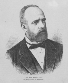 Jan Ant. Prokůpek r. 1881 (kreslil Josef Mukařovský)