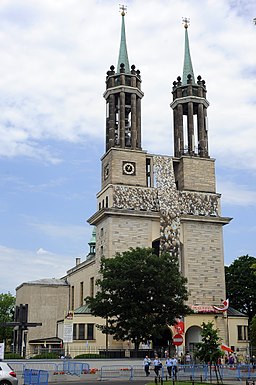 Katolska kyrkan Sankt Stanislaus Kostka.