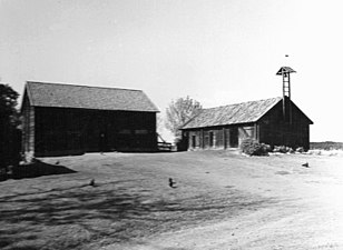 Gårdens ekonomibyggnader, 1960