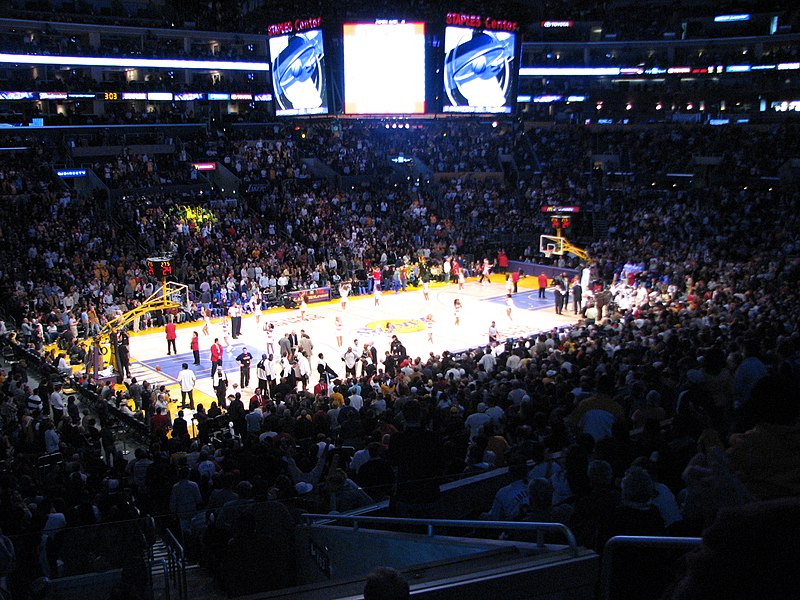 Staples Center : Los Angeles Lakers - Philadelphia 76ers (…