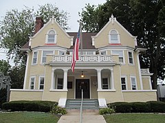 House for Leander K. Shipman, New London, Connecticut, 1904.