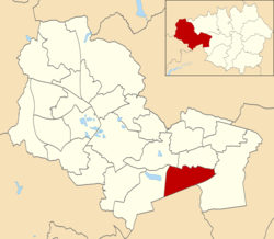 Leigh South ward within Wigan Metropolitan Borough Council