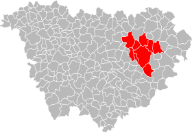 Localisation de Communauté de communes des Sucs