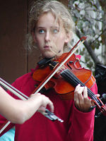 A youth fiddle performance at the Minnesota State Fair MNfiddles.jpg