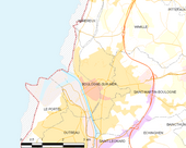 Modern map of Boulogne and vicinity (commune FR insee code 62160) Map commune FR insee code 62160.png