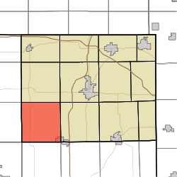 Location in Steuben County