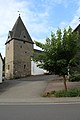 Der frühgotische Chorturm der Ev. Kirche