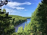 Mellanljusnans naturreservat vid Ljusnan