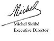 Signature de Michel Hamala Sidibé