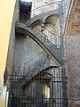 Escalier d’accès à la Tribuna