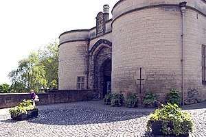 Nottingham Castle's Gatehouse.