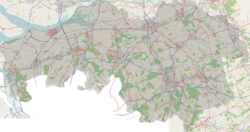 Topographie der Provinz Nordbrabant