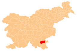 Semič – Mappa