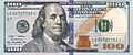 Benjamin Franklin is on the front of the $100 bill