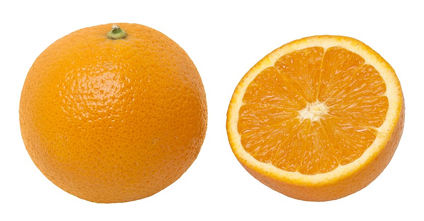Orange whole & split