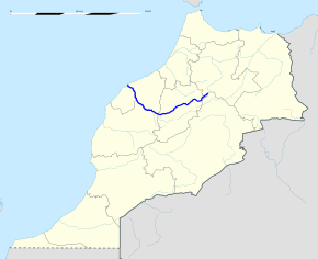 Ümmü'r-Rabiya Nehri haritası