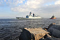 Yiyang entering Naval Station Mayport on 3 November 2015.