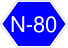 National Highway 80 shield}}