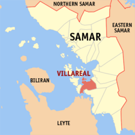 Kaart van Villareal