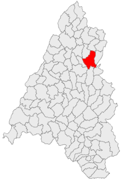 Location of Popeşti