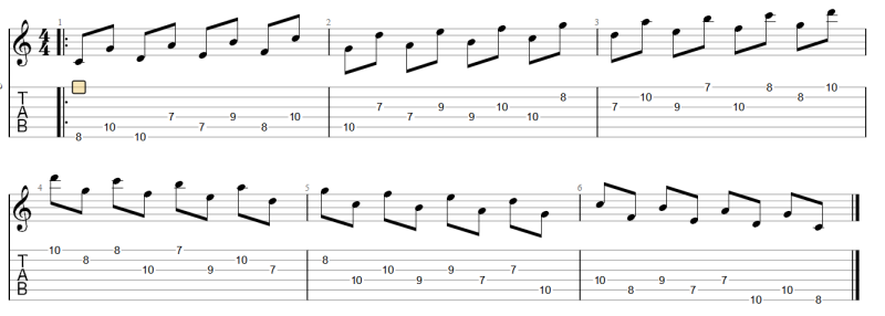 Quintenübung 2