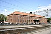 The tracks and main building of Lahti station in 2006