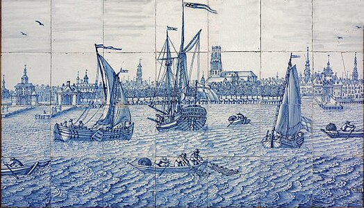 Vue de Rotterdam, musée de Boston.