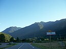 Entrée du village en venant de Saint-Béat