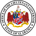نشان رسمی از فرماندار ستوان آلاباما