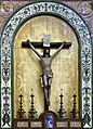 Crucifijo en altar de la capilla del Sagrario, catedral de Segovia