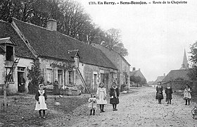 La route de la Chapelotte.