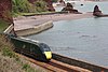 A GWR Class 802 on the Exeter–Plymouth line near Dawlish in June 2021