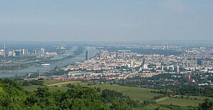 Photo du Danube à Vienne.