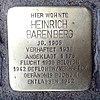 Stolperstein für Heinrich Barenberg