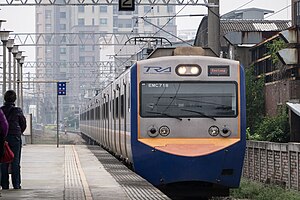 A local train at North Hsinchu