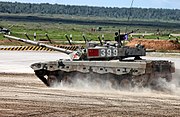2017年の戦車バイアスロンに参加した96B式戦車