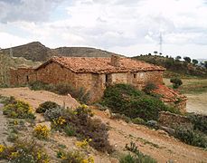 Masia de la Tejería, en Olocau del Rey, Comunidad Valenciana.