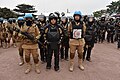 Egyptian police within the UN peacekeeping force in DR Congo, 2019