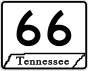 State Route 66 primary marker