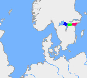 Florestas entre as regiões de Götaland e Svealand na Suécia.   Tiveden   Tylöskog.   Kolmården