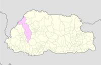 Местоположение Тхимпху Бутан map.png