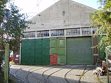The tram depot at Møhlenpris, now housing the technical museum.