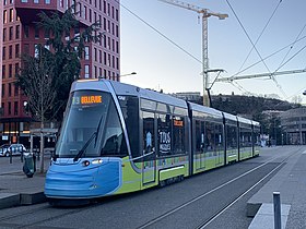 Tramo sur linio T3 en Châteaucreux