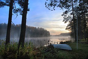 Suur Saarjärv Karulan kansallispuistossa